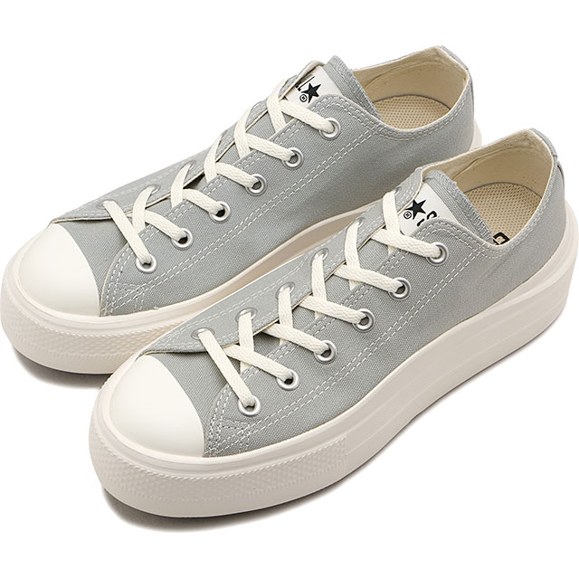 スニーカー オールスターライト PLTS II ローカット [31312532] ALL STAR LIGHT PLTS II OX レディース 靴 シューズ 厚底 LIGHT-GRAY
