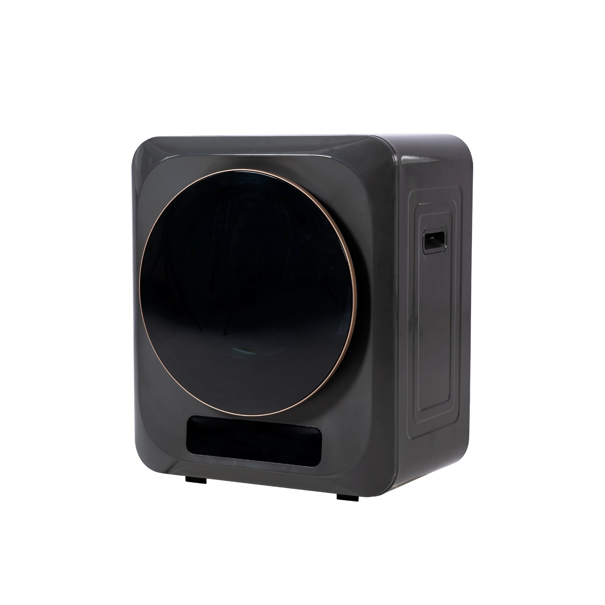 【大好評！最安値挑戦!】衣類乾燥機 小型 3kg タッチパネル操作 除湿 壁掛け 衣類 乾燥 布団乾燥 家庭用 ダークグレー Dark Gray Stainless SteelC903