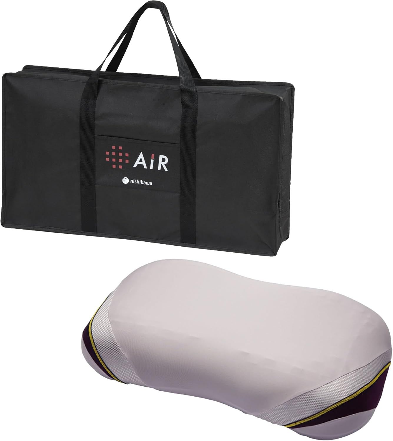 ピロー 眠りのフォームにこだわった4D感覚特殊立体構造 通気性を向上 快適な睡眠環境をキープ 高さ調整可能 コンディショニングピロー 枕 日本製 低め グレーベージュ EPV2689500