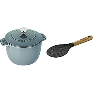ストウブ staub ラ ・ココット de GOHAN M グレー 16cm