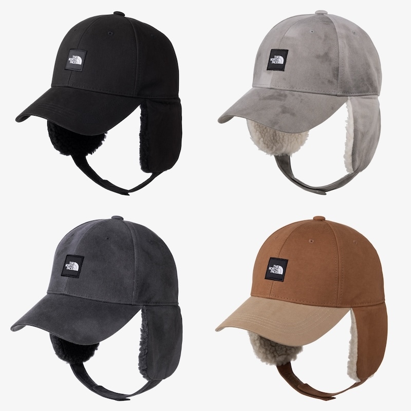 NE3CQ51韓国限定販売 男女共用 EARMUFF HARD BALL CAP