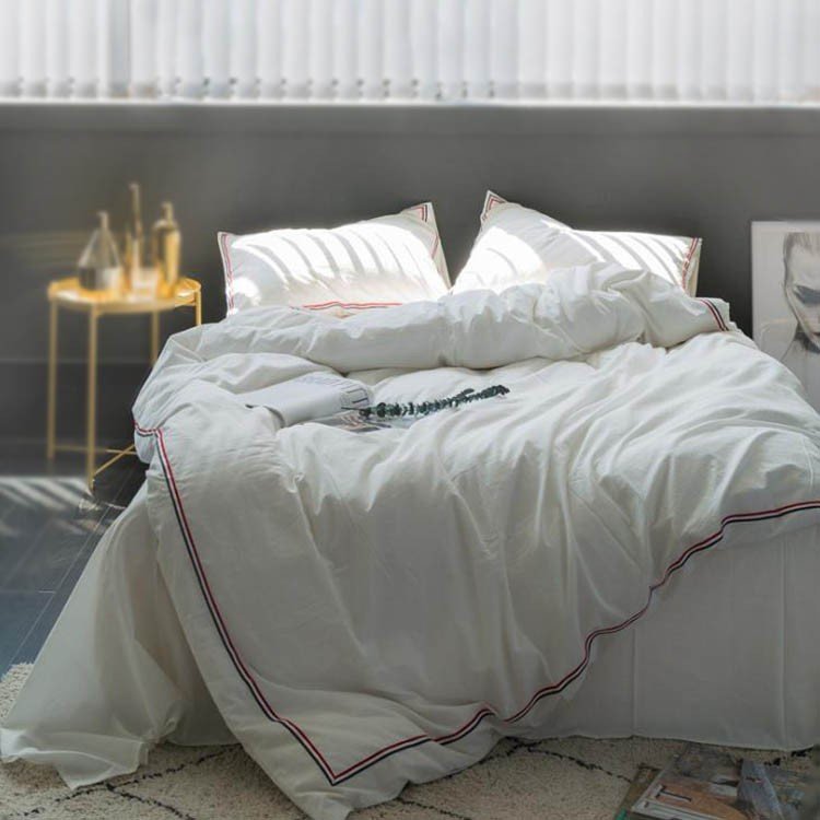 5色！寝具セット 布団カバーセット ４点セット 布団カバー 枕カバー シートセット 洋式和式兼用 ベッド用 防臭 防ダニ 抗菌 洗える 速乾 洗える おしゃれ