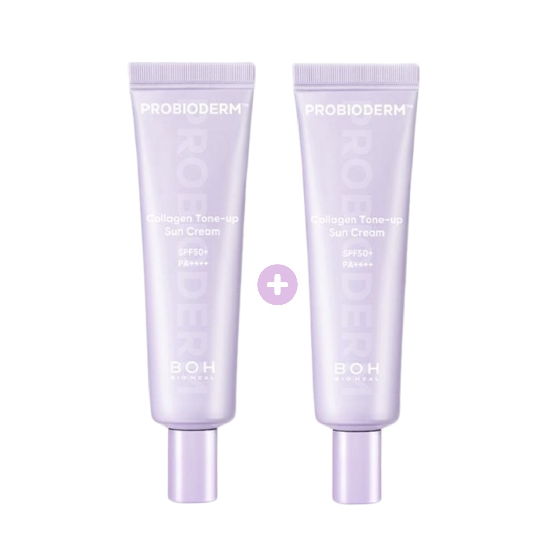 コラーゲントーンアップサンクリーム 50ml+50ml / コラーゲンエッセンスサンクリーム 50ml+50ml / (SPF50+ PA++++)化粧下地 ベースメイク 下地 下地クリーム UV サ