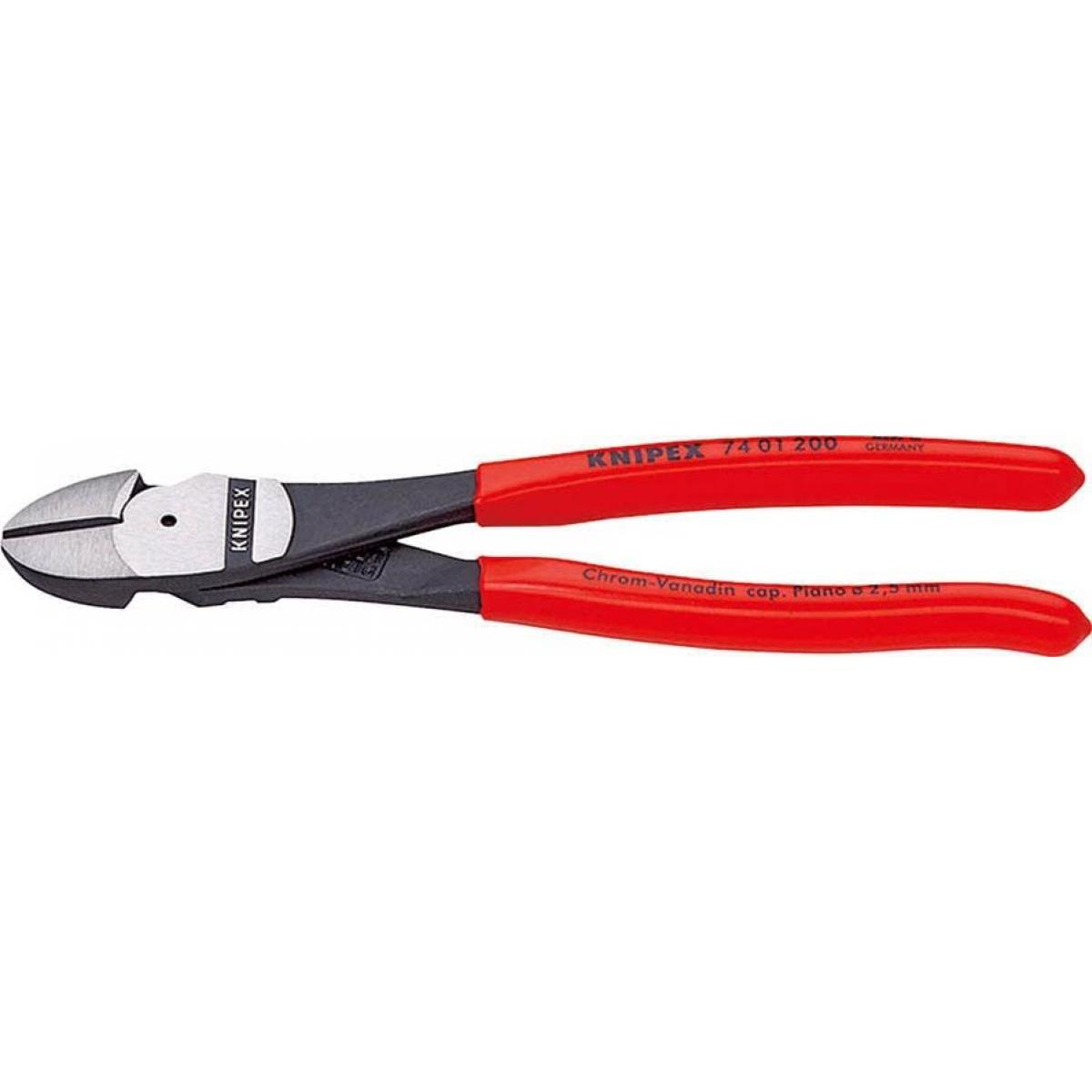 クニペックス KNIPEX 7401-200 強力型斜ニッパー(硬線用) (SB)