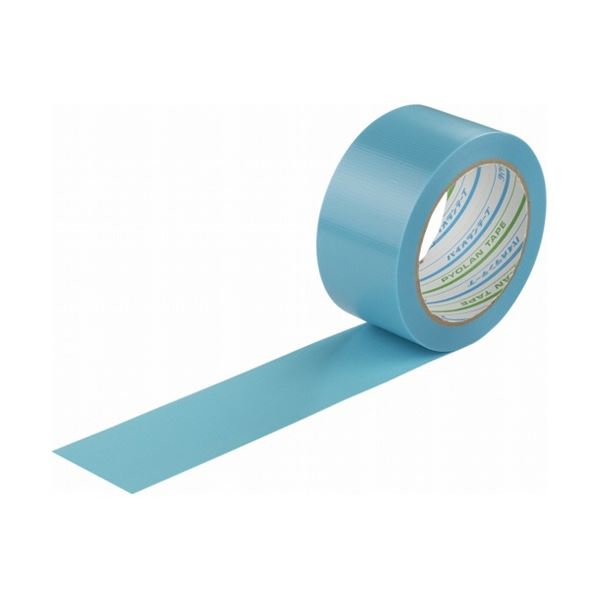 （まとめ）ダイヤテックス パイオラン 建築/引越し養生用テープ50mmx25mスカイブルー[x20]