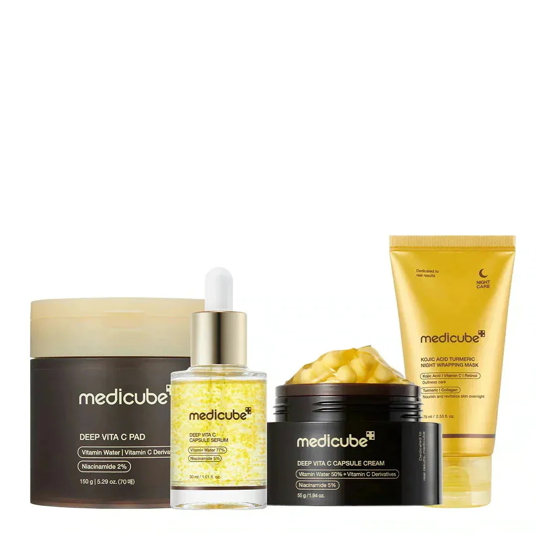 Qoo10] メディキューブ 【4点SET】 聖夜を彩るホリデー美肌セ : キット