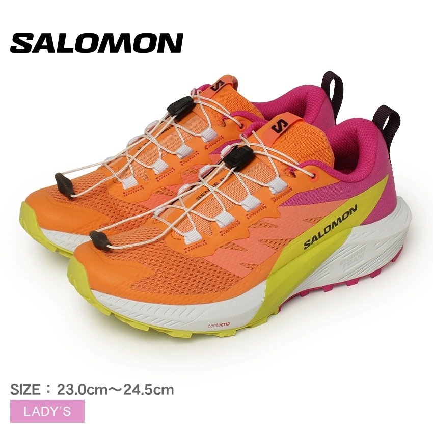 サロモンSENSE RIDE 5 L47459000 レディース 靴 シューズ ランニング ランニングシューズ 快適 クッション性 反応性 通気性 耐久性 安定性 スポーツ トレーニング 運動