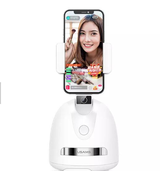 USAMS360回転自動顔追跡モバイルシャッター携帯電話三脚自撮り棒ホルダー付き 5,463円