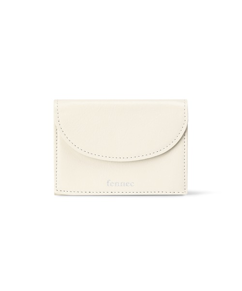 【FENNEC】 CRINKLE HALFMOON MINI WALLET - VANILLA 財布 正規品