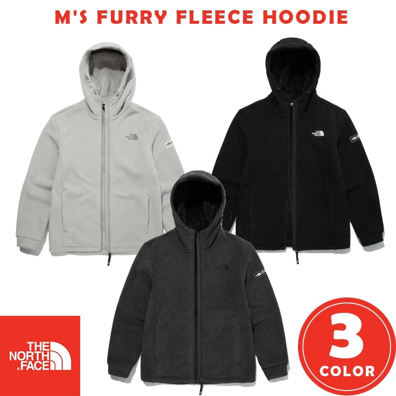 韓国正規品保証 関税負担なし NJ4FM51A FURRY FLEECE HOODIEデイリー 基本 着装 男子 女子 人気 韓国 ファッション 男女共用 アウトドア