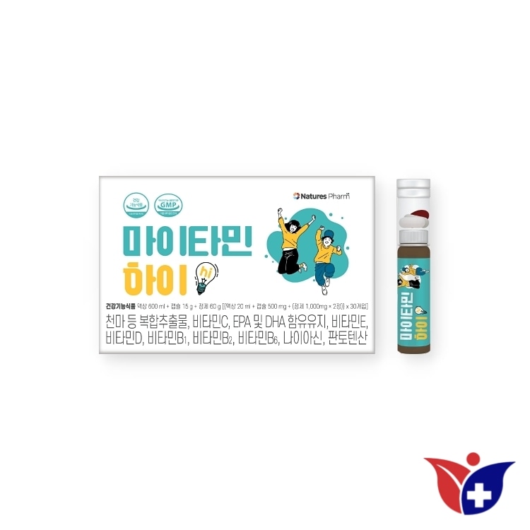 マイタミンハイ 30個 青少年 ビタミン ミネラル 成長期 / ネイチャースパム