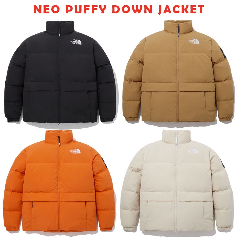 韓国正規品保証 関税負担なし NJ1DP59J NEO PUFFY DOWN JACKETデイリー 基本 着装 男子 女子 人気 韓国 ファッション 男女共用 アウトドア