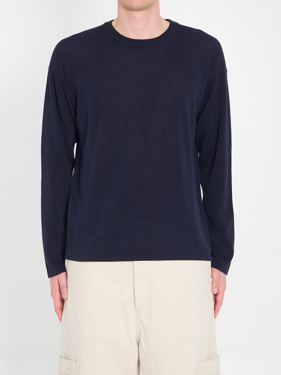 ROBERTO COLLINA Men Sweater 261MYA11001 BLUE
