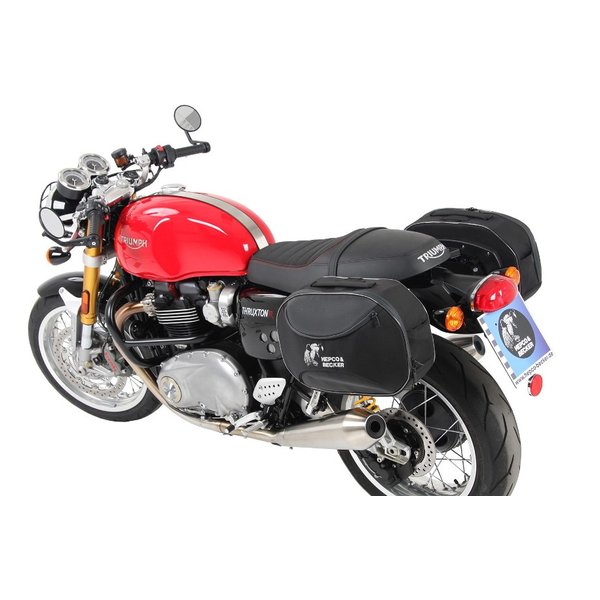 C-Bowサイドキャリア ブラック Thruxton/R/RS 16-24 63075420001