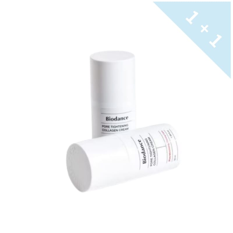 ポアタイトニング コラーゲンクリーム 50ml+50ml 1+1 ミネラゲン70%配合の集中毛穴ケアクリーム - 集中ケアでハリのある毛穴レス肌！