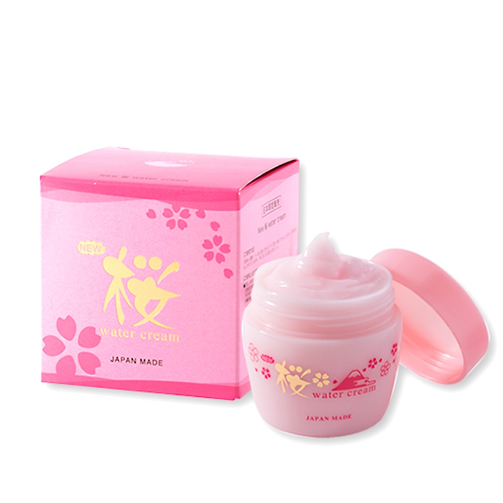 【在庫あり】【 即納！】[日本製]NEW 桜ウォータークリーム100g　Q10入り