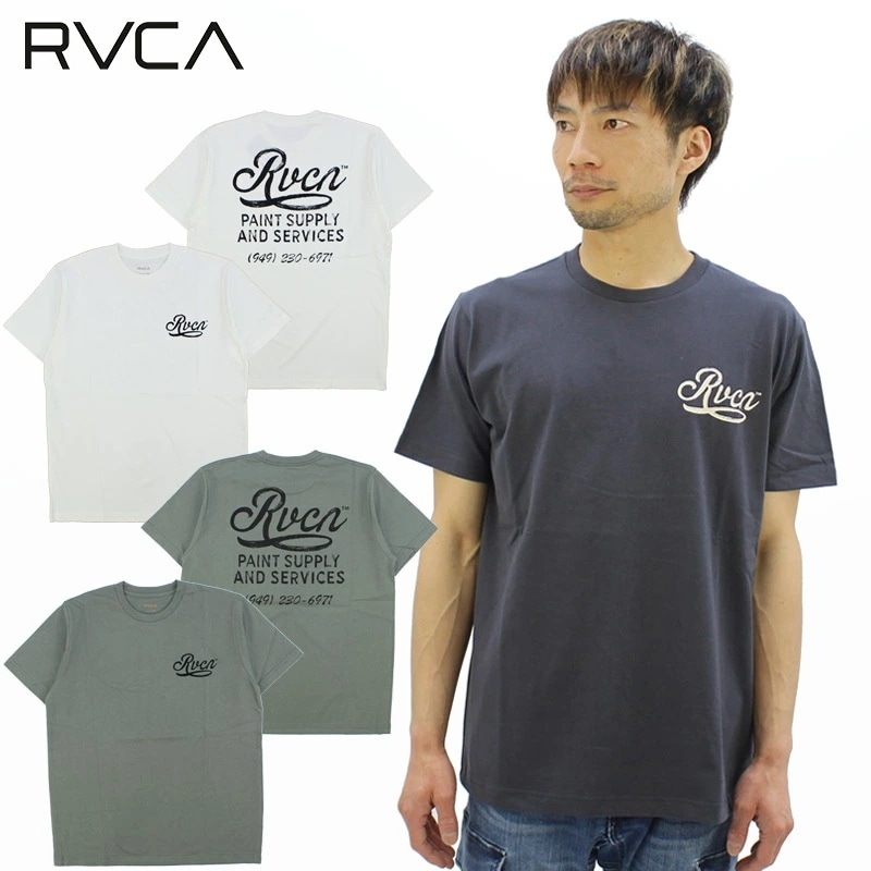 ルーカ RVCA メンズ RVCA OAINT SUPPLY SS TEE メンズ Tシャツ(BD041-239) 半袖