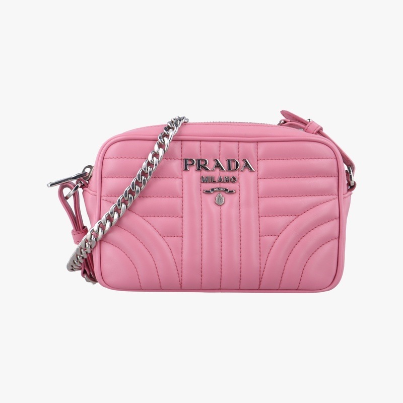 ダイアグラムピンクレザー1BH084260中古