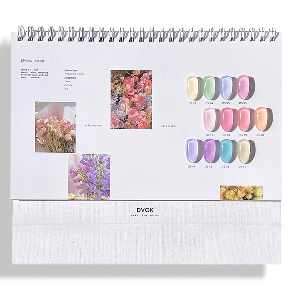 [DVOK] 【For Seasons Syrup gel 】【SPRING はる 】12色-セット / 季節の色彩を映した類のシロップコレクション