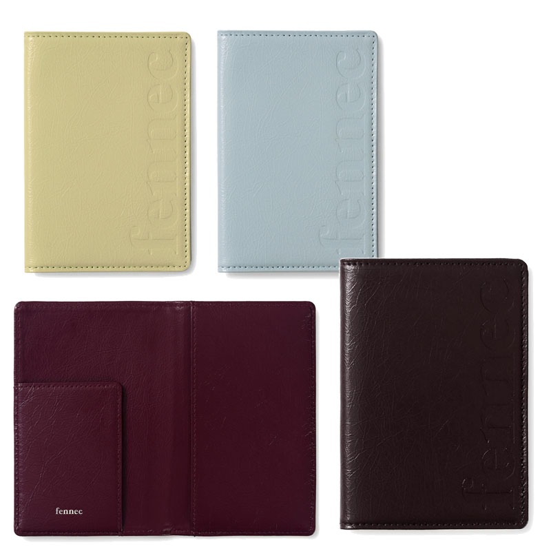 CRINKLE PASSPORT CASE - SOFT OLIVE / HAZE BLUE / ESPRESSO / DEEP CHERRY