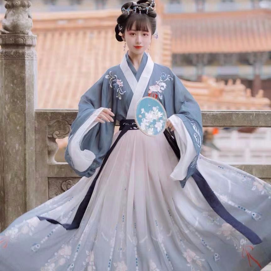 チャイナ服 漢服 セットアップ レディース ワンピース プレ衣装 チャイナドレス 中国風 舞台ステージ衣装 宮廷衣装 豪華華流 ドレス 唐装漢服-561