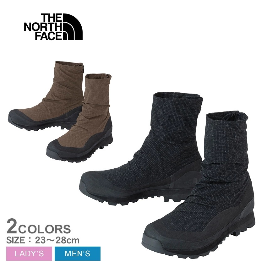 TNF レイン ブーツ ゴアテックス NF52440 メンズ レディース おしゃれ防水アウトドアコンパクトゴアテックス ブラック 黒 ブラウン