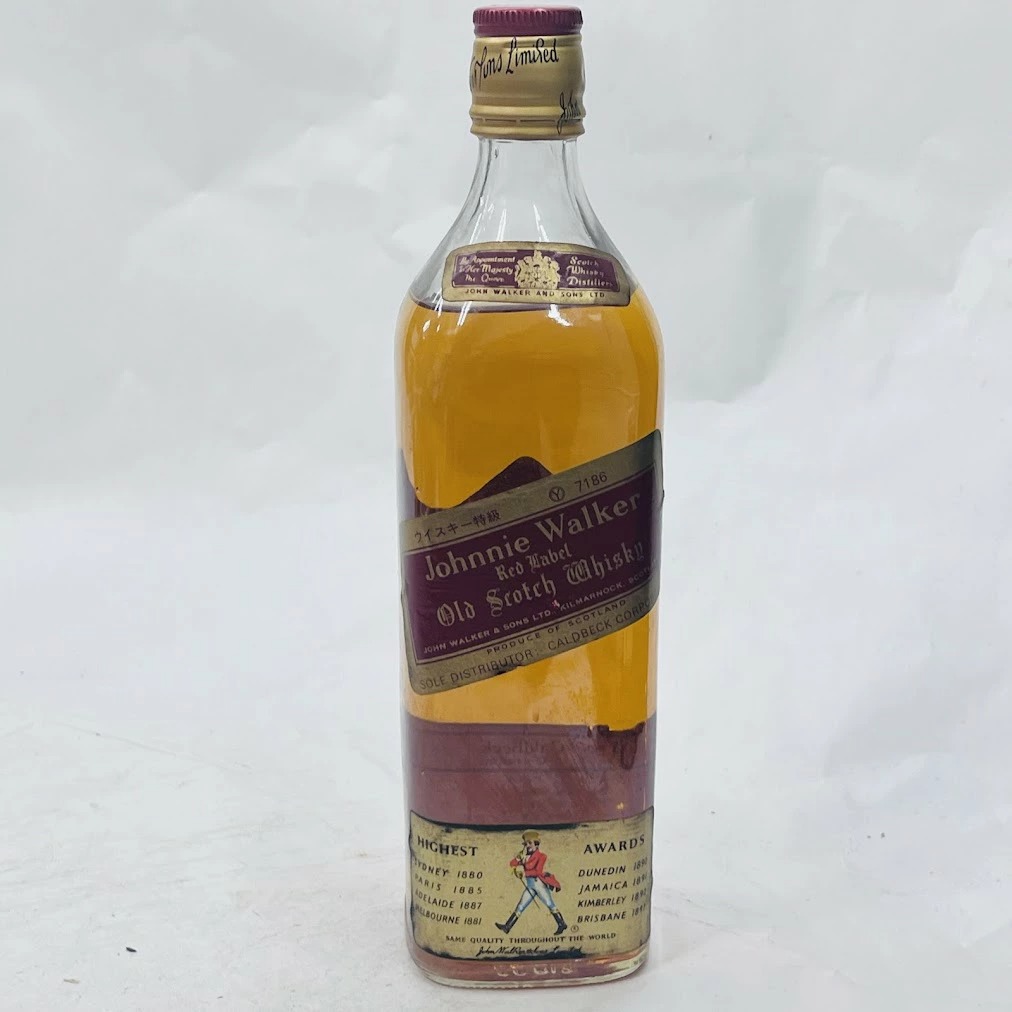 ジョニーウォーカー 赤 (ジョニ赤) 特級表示 正規品 コールドベック 43度 760ml