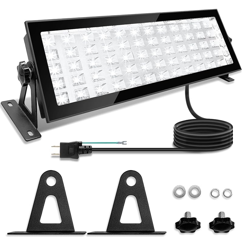 【国内即発】120W LED投光器 アウトドア1200w白熱ライト相当 超高輝度6000k 昼光色 IP66防水 LEDアウトドア投光器 LEDガーデンライト LEDワークライト ガレージ 庭 玄関