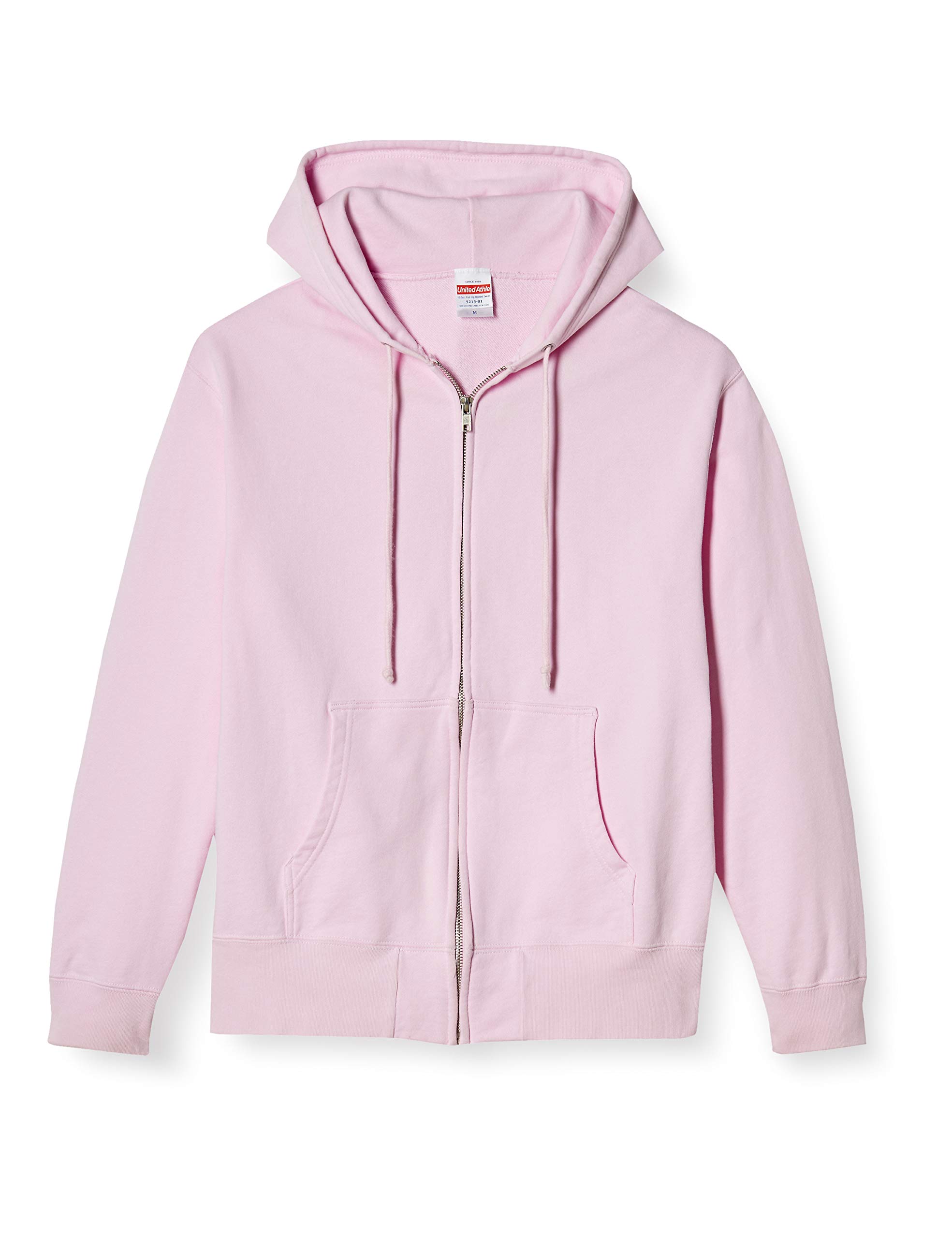ユナイテッドアスレ 10.0オンス スウェット フルジップ パーカ(裏パイル) 521301 メンズ Lピンク 2XL