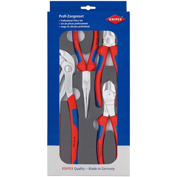 KNIPEX(クニペックス) 002001V17 プライヤーセット ウレタントレイ入り