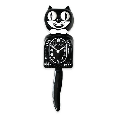 Kit-Cat Klock クラシック/BK キット キャット クロック/ブラック