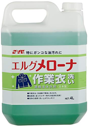 品質が 鈴木油脂 作業服用洗濯洗剤 WEB限定カラー メローナ 4L S-533