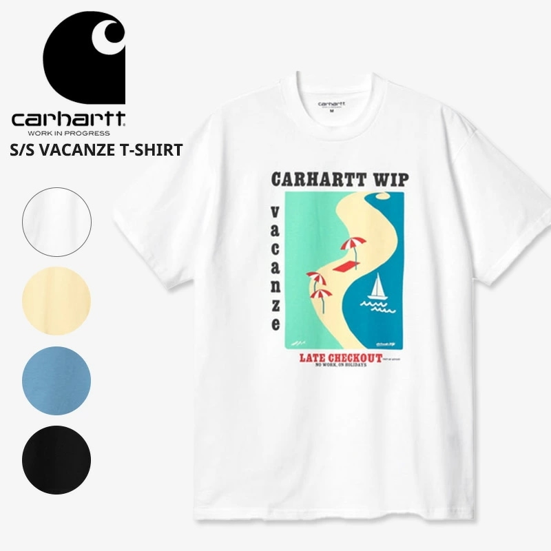 カーハート ダブリューアイピー 半袖Tシャツ Carhartt WIP S/S VACANZE T-SHIRT メンズ Tシャツ カットソー i031709