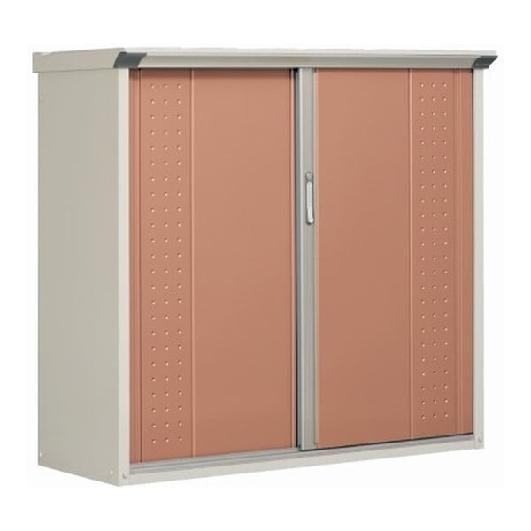 GP-177DT TR トロピカルオレンジ グランプレ タクボ小型物置 (たて置き棚タイプ(ネット棚)) メーカー直送