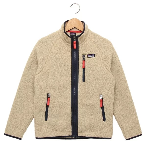ベビー服 レトロ ジャケット ベージュ キッズ PATAGONIA ELKH