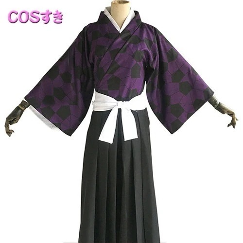 【新品開催 】　黒死牟 こくしぼう コスプレ衣装 コスチューム　cosplay 変装