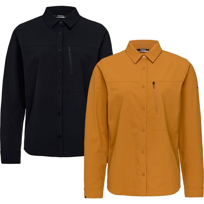 25年秋の新作 レディース トレッキング/登山 機能性 長袖タクティカル マウンテン ポケット シャツ 1BYYSFU502