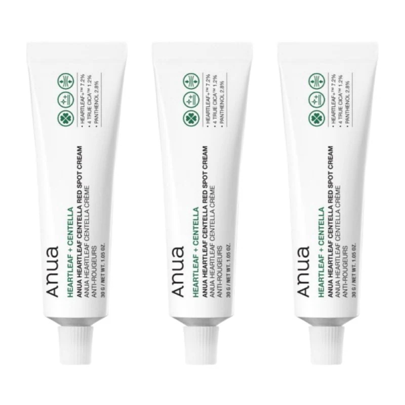 ツボクサ＆ドクダミ シカ レッド スポット クリーム 30ml3個