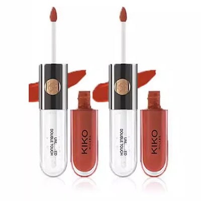 KIKOMILNO 口紅 Qoo10] キコ ミラノ kiko ダブルエンド 両頭リップ 保湿