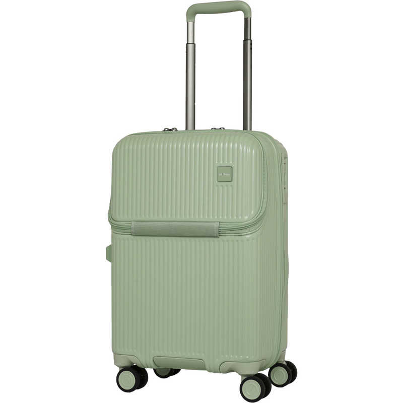 オルティモ　スーツケース パカッとオープンキャリー ファスナータイプ 旅行日数目安：2～3泊 約37L TSAロック搭載 oltimo ［TSAロック搭載］ アイスグリーン　OT-0887-48-IG