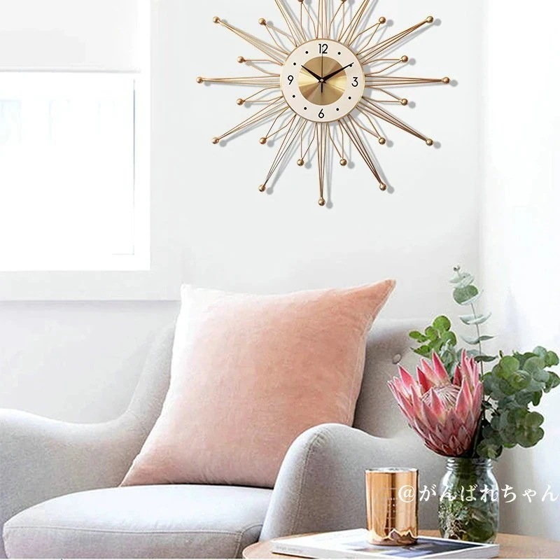 時計 壁掛け 掛け時計 オシャレ シンプル おしゃれ 大きい 大型 静音 3 size 50*