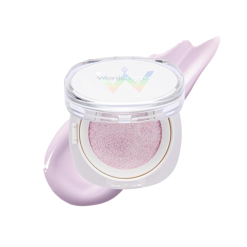 Wonjungyo (ウォンジョンヨ) トーンアップ フィルタークッション 03 シャインラベンダー 17g / SPF50+ PA++++ 黄ぐすみをカバー メイクベース メイク直し