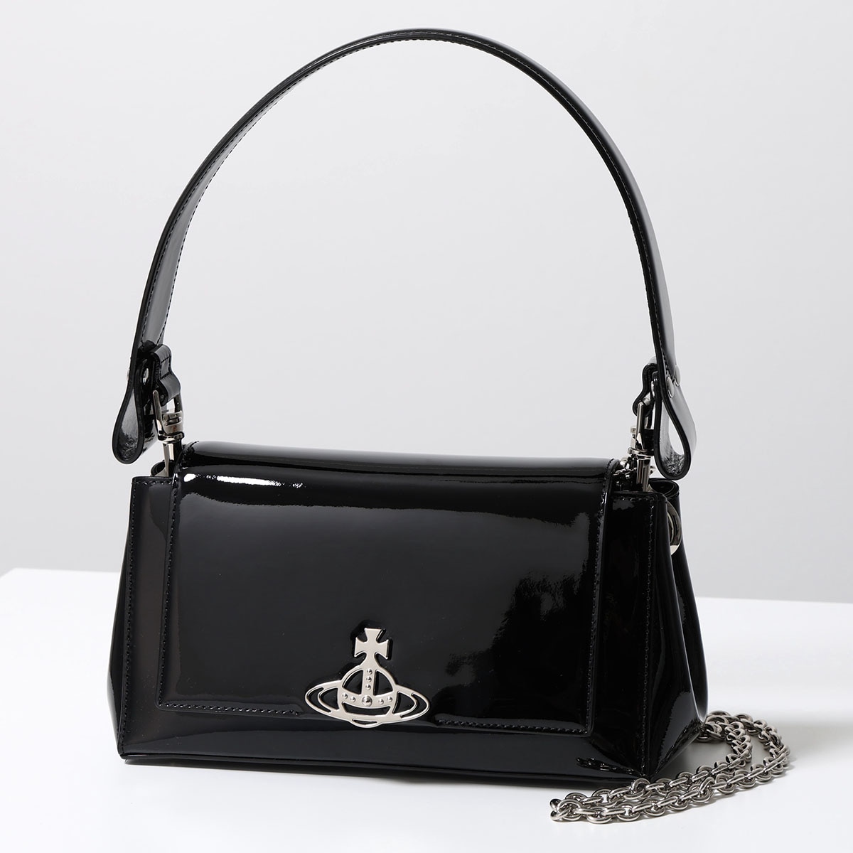 Vivienne Westwood ヴィヴィアンウエストウッド ショルダーバッグ HAZEL MEDIUM HANDBAG ヘーゼル 46020001W L00AU レディース ハンドバッグ