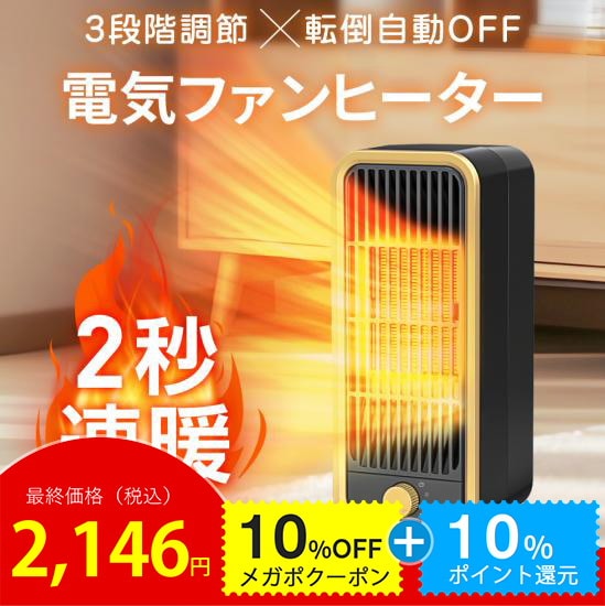 匿名配送❣️Revave 電気ファンヒーター hw-G1 ホワイト 取扱説明書