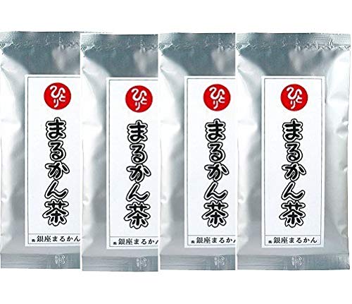銀座まるかん まるかん茶 100g 【4袋セット】 国産ハーブブレンドティ ハブ茶 ハトムギ ベニバナ 松葉まつばブレンド茶