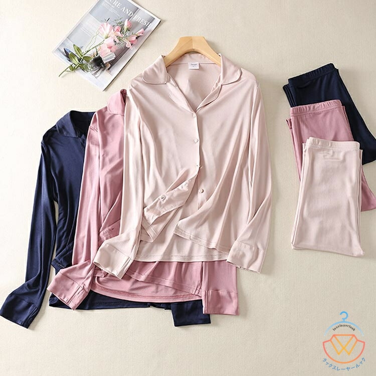 人気SALE シルクでパジャマ 上下セット レディース メンズ 絹 長袖 前開き 長ズボン セットアップ ペア カップル ナイトウエア ルームウエア 寝間着 敏感肌 低刺激 クリスマス 快眠 結婚祝い