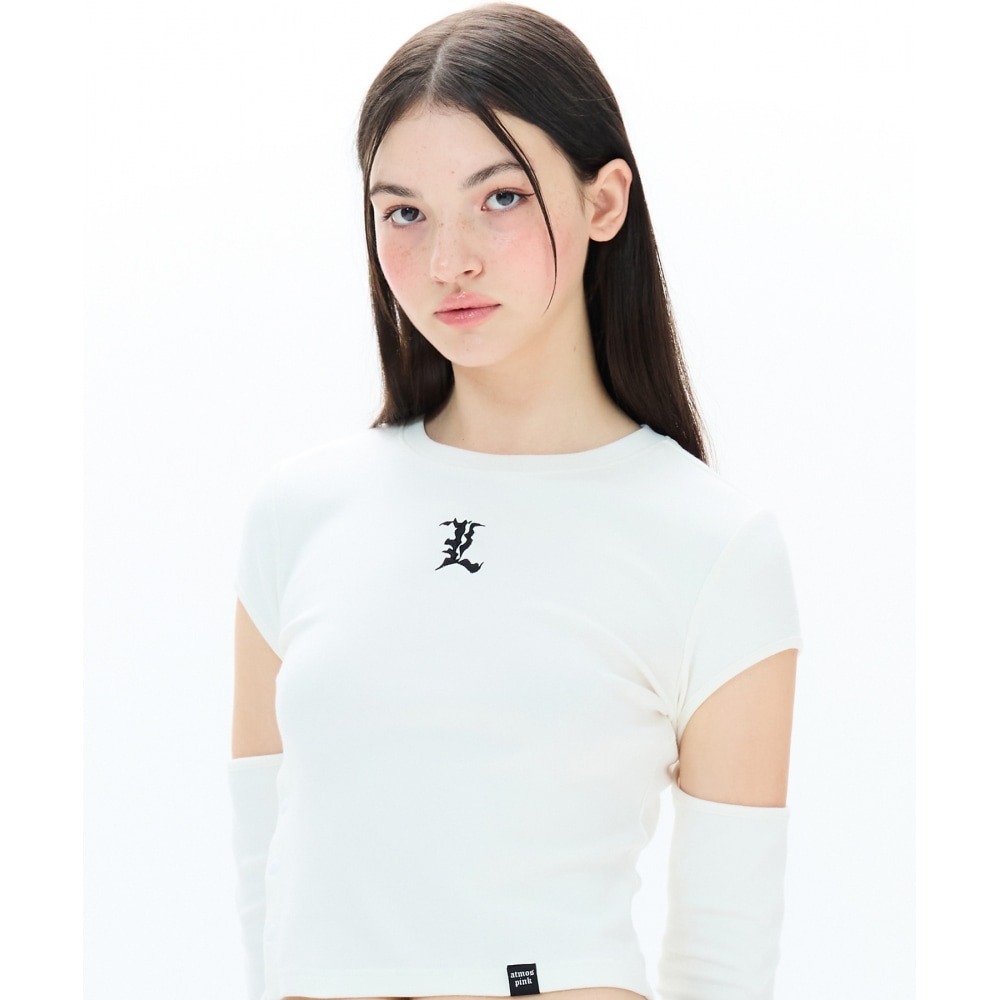 ラヴ・イズ・トゥルーRC Lロゴサングリップ Tシャツ (ホワイト)