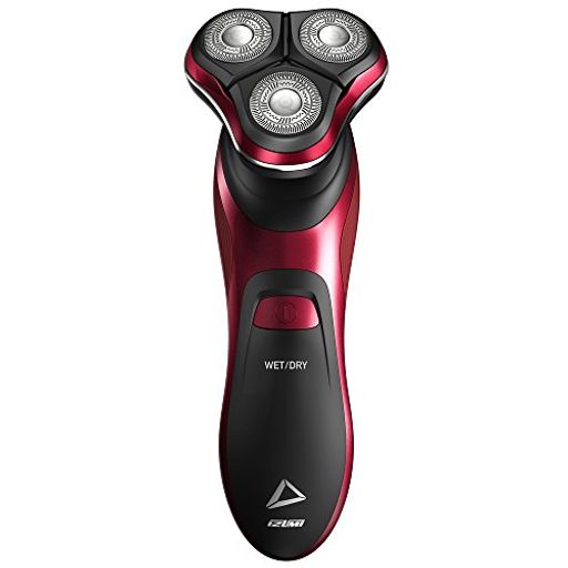 izumi 3ヘッド 回転式シェーバー レッド izr-n1261-r
