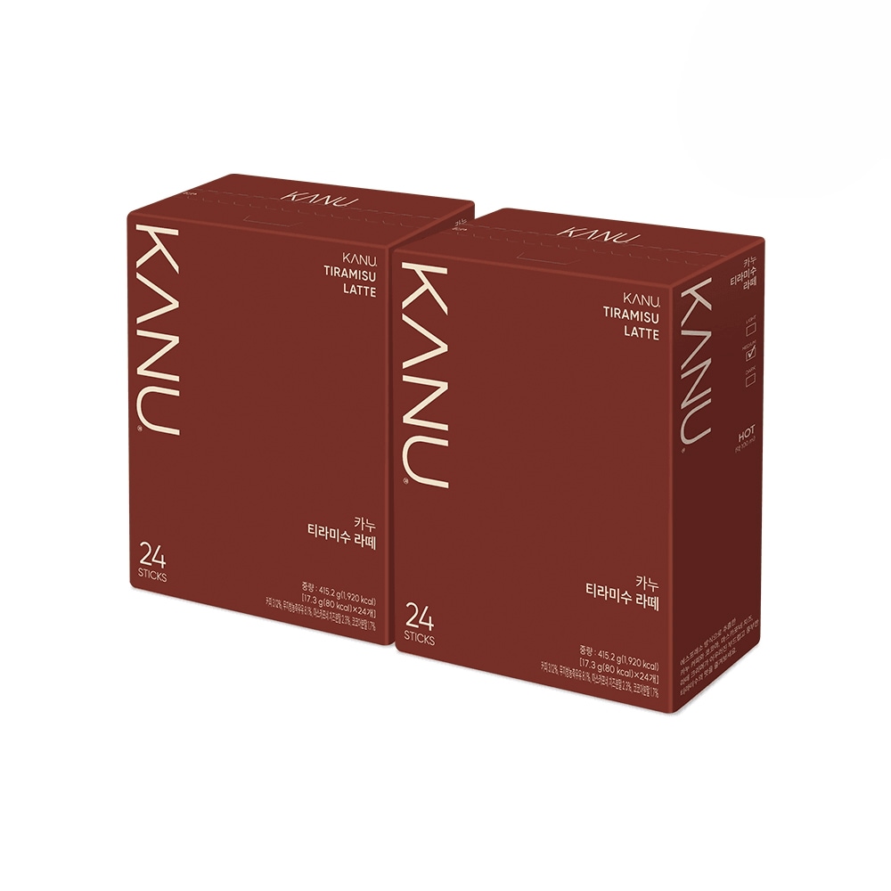 カヌー·ティラミスラテ 48本入り (24 + 24)