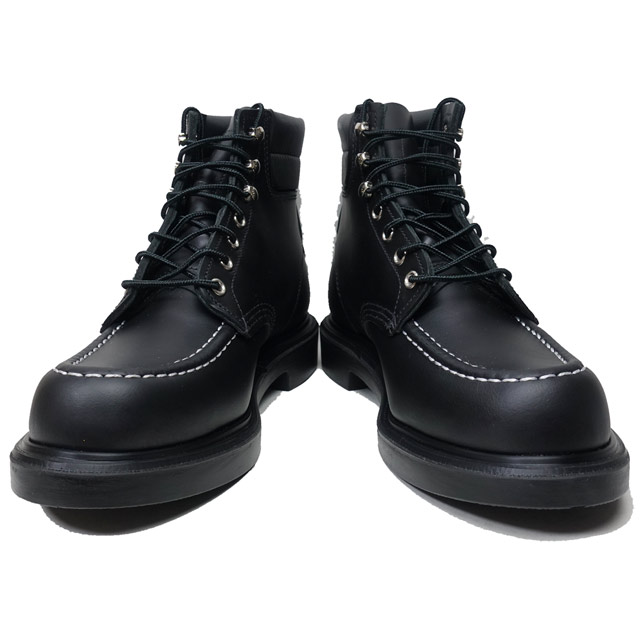 スーパーソール 6インチモック Uチップ ブーツ 8133 ブラック